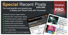 GPL Special Recent Posts PRO
